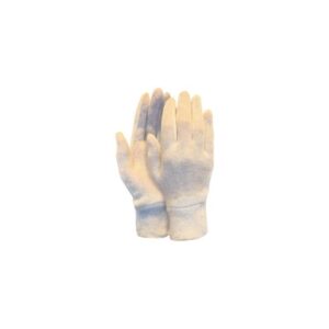 KATOENEN Handschoenen met tricotboard,
