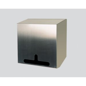 RVS dispenser t.b.v. o.a. haarnetjes