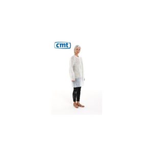 Non Woven Bezoekersjas 30 gram wit