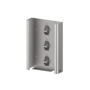 CMT RVS handschoenendispenser, open max. 3 doosjes