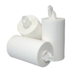 Mini papierrol 2-laags cellulose