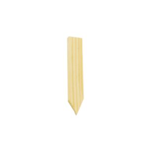 Eko steker 6 x 1,0 cm / 3 mm naturel